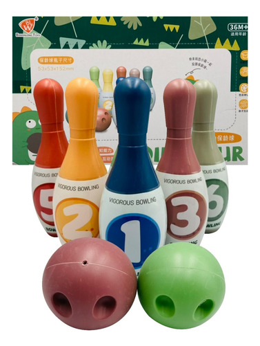 Juego De Boliche Infantil 8pzs