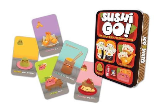 Sushi Go! Jogo de tabuleiro Original Devir Cards