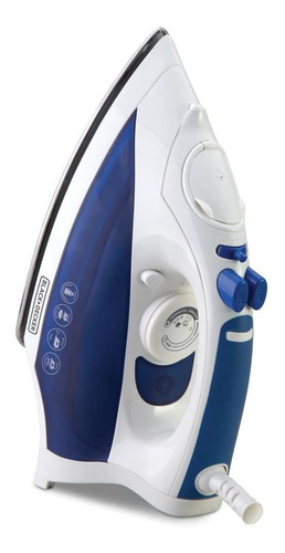 Imagen 3 de 9 de Plancha A Vapor Black+decker® Suela Acero Inoxidable Ir7003
