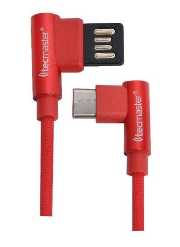 Cable De Telefonía Tecmaster Usb C Punta En Forma De L, A Us