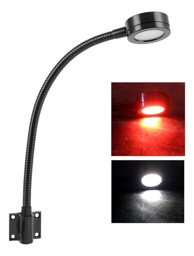 Luz Led Marina 20 Con Brazo De Cisne Y Lámpara Regulable