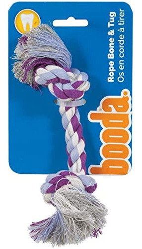 Petmate Booda Two Knot Rope Bone, Multicolor, X-small