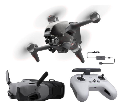 Dron Dji Fpv Con Gafas Explorer Integra 150° Fov, 10km Hd