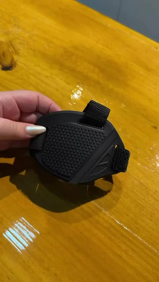 Protetor De Tênis Sapato Moto Pedal Marchas Preto