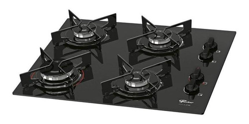 Cooktop Fischer 4 Queimadores Fit Line G Preta