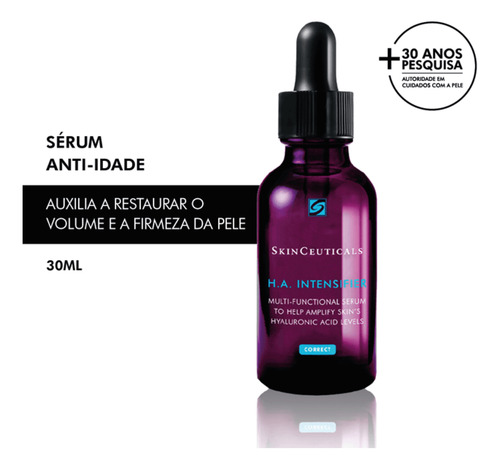 Sérum H.a. Intensifier Skinceuticals 30ml Original Madura Dia/noite