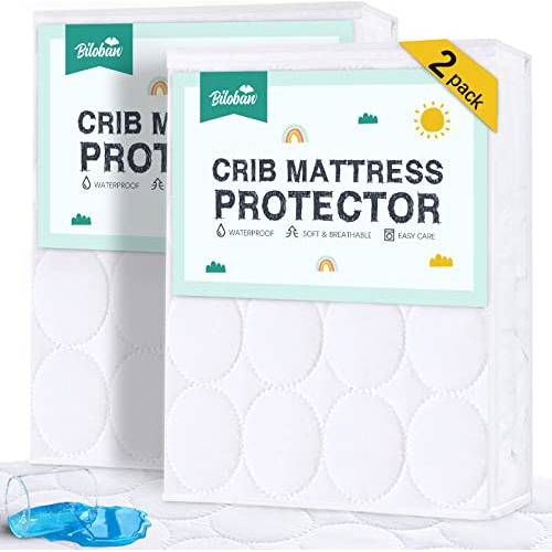 Protector Impermeable Para Colchón De Cuna, 2 Unidades