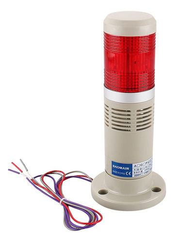 Baomain Luz De Advertencia De Alarma De 24 V Cc Zumbador In