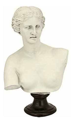 Design Toscano Eu15816 Venus De Milo, Busto Estatua De 30,5