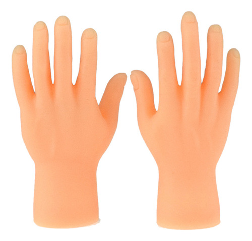10 Divertidas Marionetas De Mano Naranjas, 2 Unidades, Minid