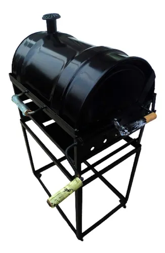 comprar Parrilla A Carbón Con Tapa En Plancha De Acero Inoxidable