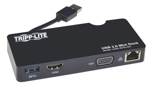 Mini Estación De Acoplamiento Tripp Lite Usb 3.0 Superspeed 