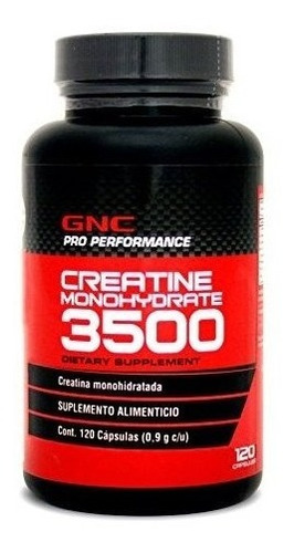 Gnc Pro Performance Creatine Monohydrate 120 Capsulas