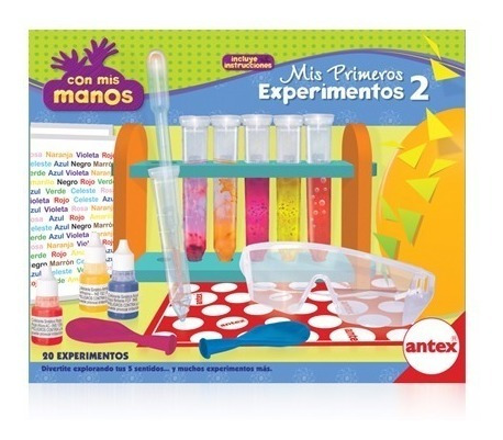 Imagen 2 de 4 de Antex Primeros Experimentos 2 Juego Química Con Tubos Ensayo