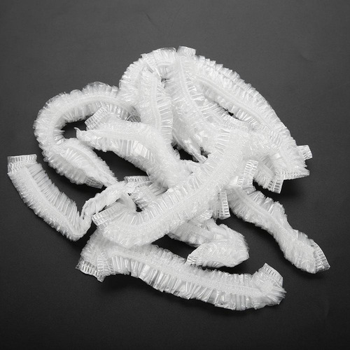 Gorro Ducha Impermeable Transparente Desechable 100 Piezas