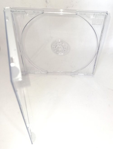 Imagen 2 de 2 de Estuche O Caja Transparente Para Cd Dvd Tipo Slim