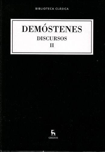 Discursos Ii (privados) Demóstenes - Editorial Gredos