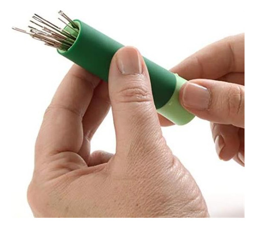Dritz 803 Twist N Select Almacenamiento De Agujas, Verde