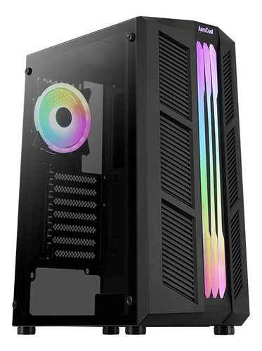 Caja Atx Aerocool Prime Argb Gamer Vidrio Rgb