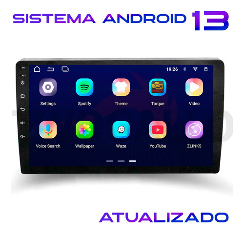 Multimídia Meriva Lançamento 9 Polegadas Gps Carplay Sem Fio