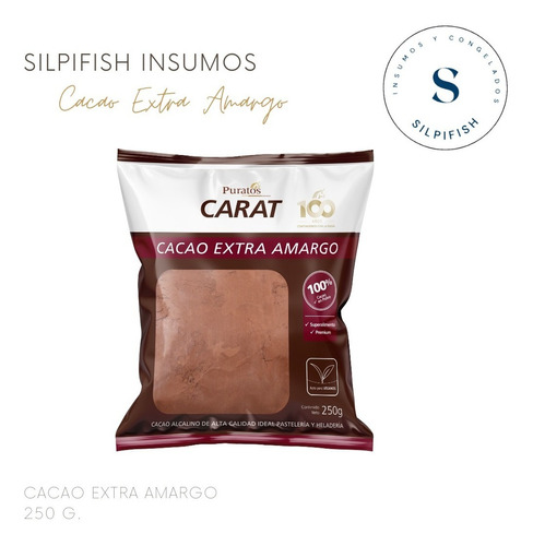 Cacao En Polvo Extra Amargo 250 Gr 