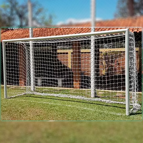 Rede De Gol Futebol Society Suiço 4 Metros Fio 2 - Véu