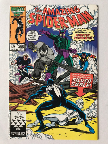 Amazing Spiderman #280 Marvel Comics 1986 Sinister Syndicate