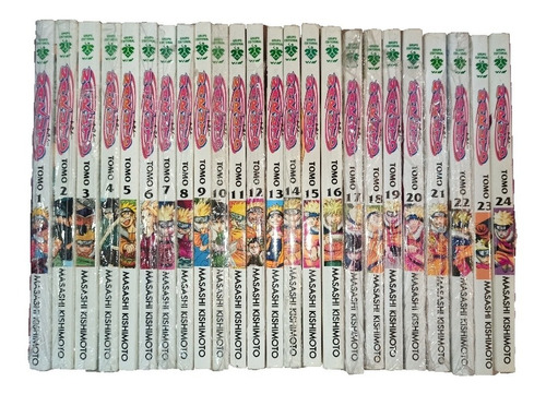 Naruto Manga Editorial Vid Pack Vol Tomo Incluye Del 1 A 24