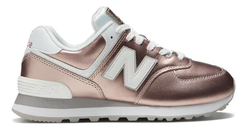 Zapatillas Urbanas Mujer New Balance 574 + Blanca