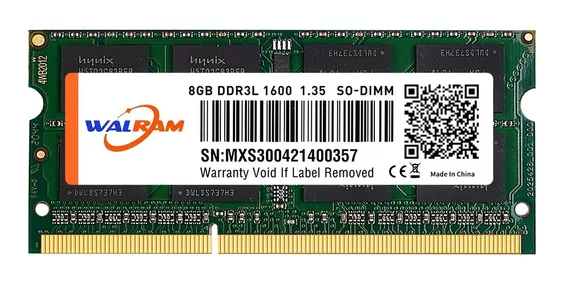 Memoria Ram Walram Ddr3l-1600 8gb 12800s Non-ecc Sodimm