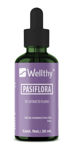 Wellthy Extracto Fluido Pasiflora 30ml