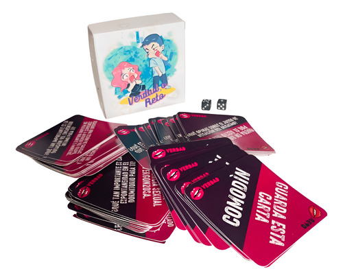 Juego De Cartas Adultos Verdad O Reto Amigos Conexión Fiesta