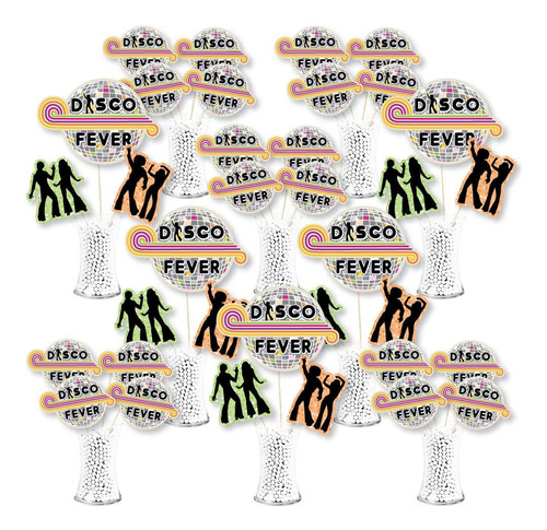 Disco De 70 - Centros De Mesa Fiesta De Fiebre Del Disc...