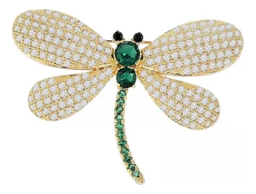 comprar 2 Broche De Libélula, Broches De Mariposa Con Diamantes De