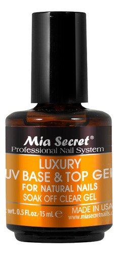 Luxury Base & Top Gel 15ml - Mia Secret