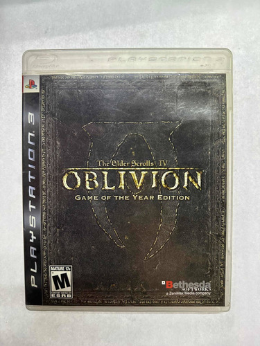 The Elder Scrolls Iv: Oblivion Ps3 | Play Again | (Reacondicionado)