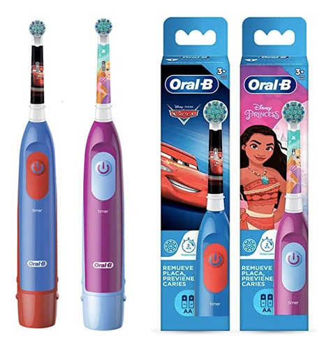 Cepillo De Dientes A Batería Oral-b Cars Y Princesa