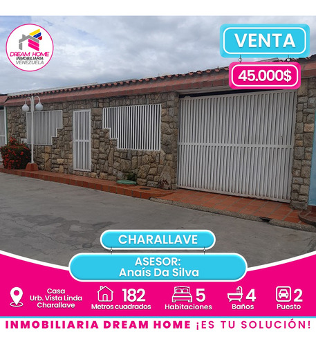 Casa En Venta  Urb. Vista Linda - Charallave