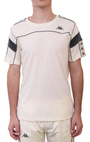 Remera Kappa Hombre Beige