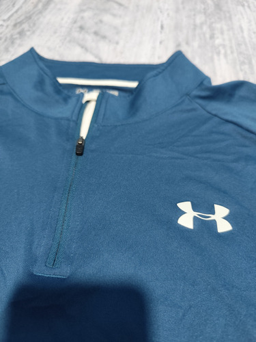 Camiseta Medio Cierre Under Armour Deportiva Nonike Noadidas (Usado)