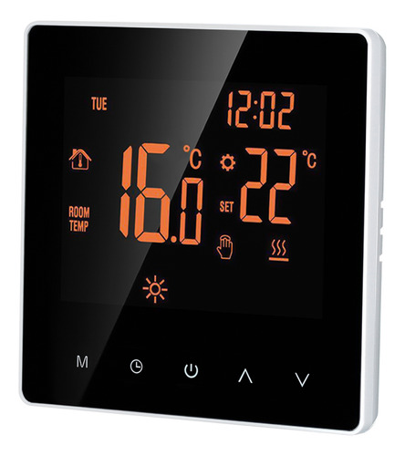 Pantalla De Temperatura Del Termostato Touch Smart Week