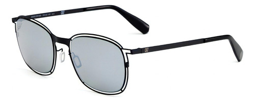 Cr7 Lentes - Gafas Sol Classic Teardrop Gs Cristiano Ronaldo Color Black/silver Diseño Gs002