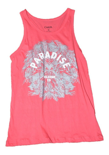 Maria Cher Musculosa De Algodon Modelo Paradise