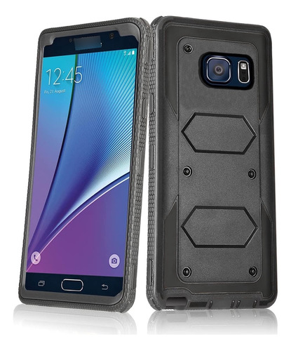 Asuwish Funda Para Samsung Galaxy Note 5 Funda Híbrida A Los