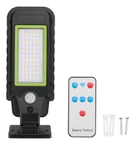 Comprar Foco Luz Led Exterior Solar 60w 72 Sensor Fotocelula+control Luz Blanco Neutro
