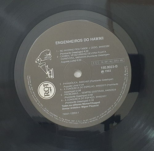 Lp Engenheiros Do Hawaii Gessinger Licks Maltz Com Encarte (Usado)