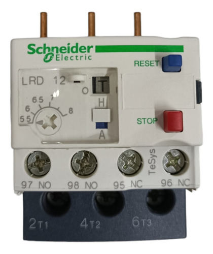 Relevador De Sobrecarga Schneider Lrd12 Rango 5.5-8a