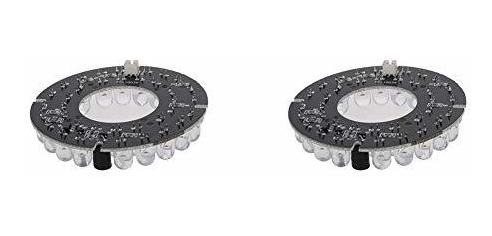 2 Placa Iluminacion Infrarroja Od 3 36 Led Foco Redondo