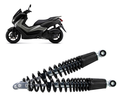 Par Amortecedor Traseiro Gp Yamaha Nmax 160 Ano 2019