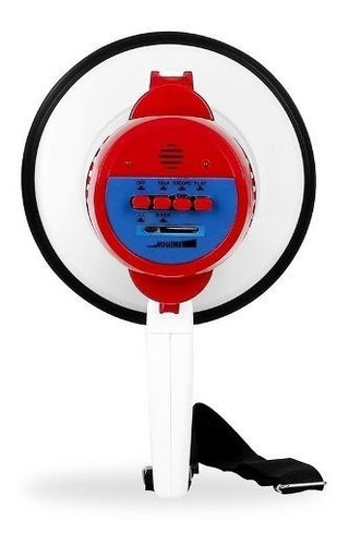 Imagen 2 de 2 de Megafono Recargable Bluetooth Portatil Distancia +/- 200 Mts
